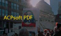 ACPsoft PDF Converter Portable(PDF to word格式转换)